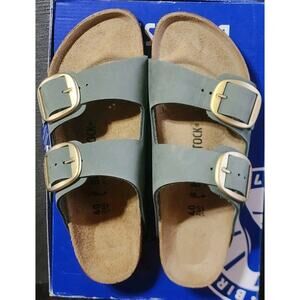 Berkenstock Arizona Big Buckle Thyme Sandals 1025367 Women's 9 -Men's 7 *New*